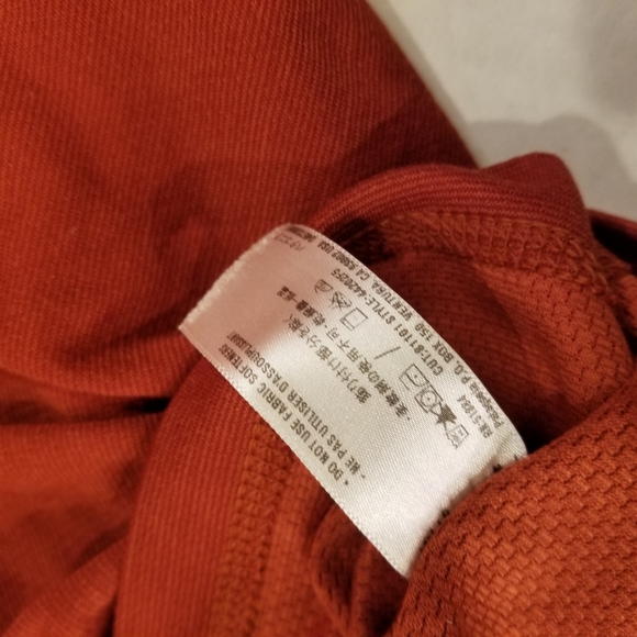 Patagonia Mens Size Extra Large XL Capilene Baselayer Long Sleeve T-Shirt Orange - Picture 4 of 10